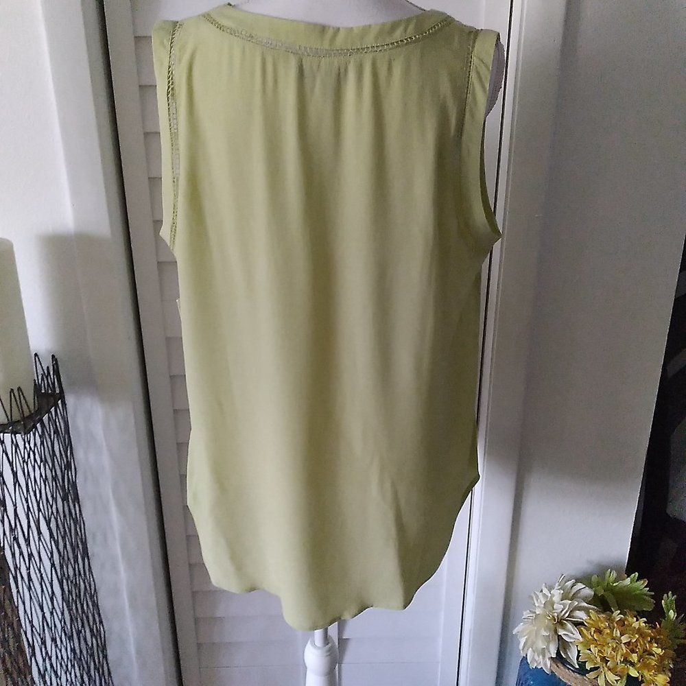 Nwt Sigrid Olsen 2-Pc Signature Celery Green Shel… - image 7
